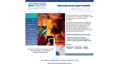 Desktop Screenshot of pamlewisassociates.com
